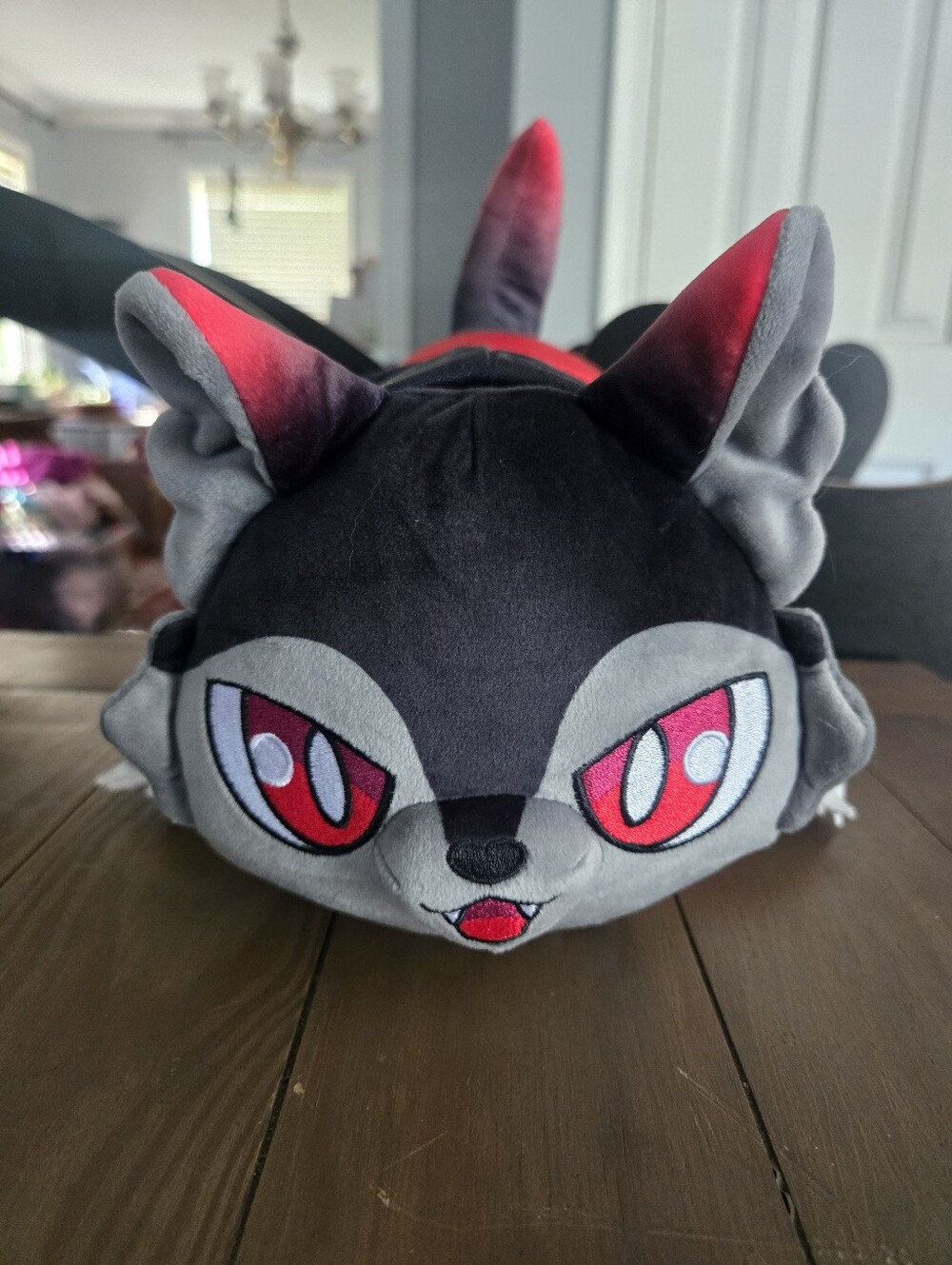 Aphmau MeeMeows UItima Aaron Large Wolf Cat Plush